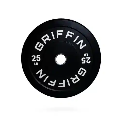 Griffin 25lb Black Bumper Plates